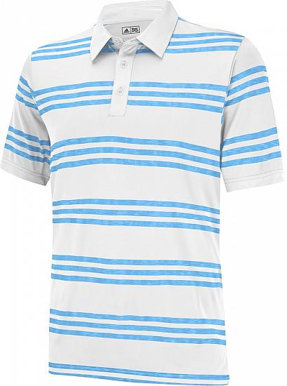 Adidas Puremotion Heather 3-Stripes Golf Shirts - FINAL CLEARANCE