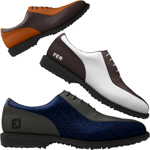 FootJoy Spikeless ICON MyJoys - Professional Bicycle Toe Golf Shoes
