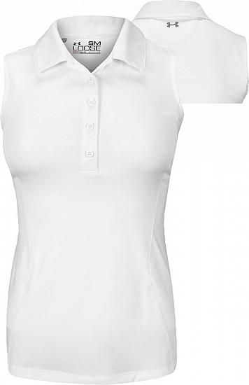 Under Armour Women's Premier Sleeveless Golf Shirts - CLEARANCE