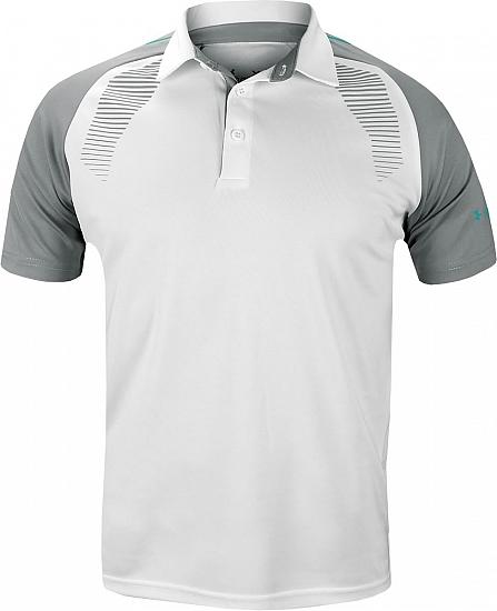 Under Armour Tower Colorblock Junior Golf Shirts - ON SALE!