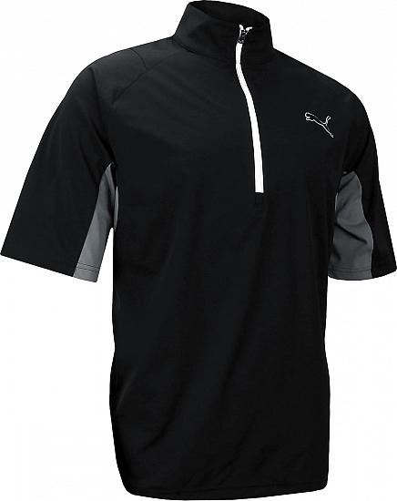 Puma Storm Half-Zip Short Sleeve Golf Rain Jackets - CLEARANCE