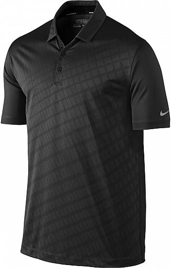 Nike Dri-FIT Innovation Two-Color Jacquard Golf Shirts - CLOSEOUTS