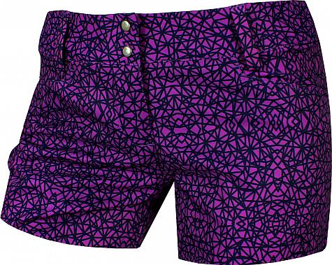 Adidas Girls Deco Print Junior Golf Shorts - CLEARANCE