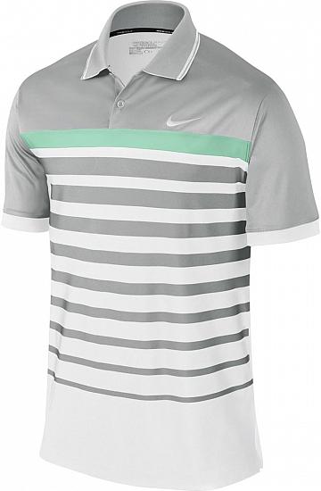 Nike Dri-FIT Stretch Innovation Stripe Golf Shirts - CLOSEOUTS