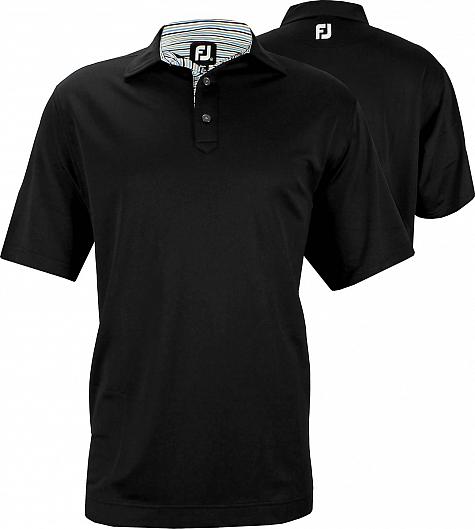 FootJoy Stretch Pique Multi Pinstripe Trim Golf Shirts - Vineyard Collection - ON SALE!