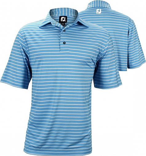 FootJoy Stretch Lisle Pinstripe Golf Shirts - Vineyard Collection - ON SALE!