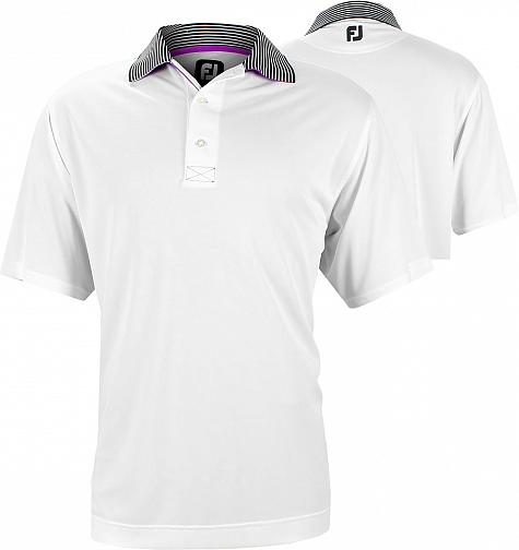 FootJoy Cooling Pique Solid Golf Shirts - Charleston Collection - ON SALE!