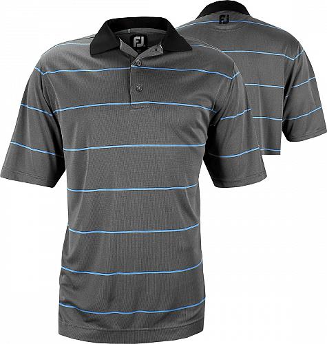 FootJoy Nailhead Jacquard Stripe Golf Shirts - Vineyard Collection - ON SALE!