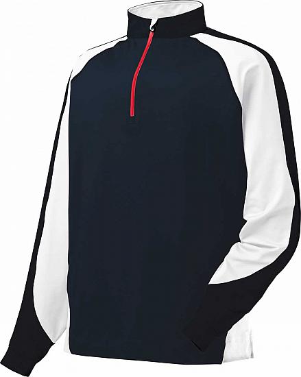 FootJoy Brushed Sport Half-Zip Junior Golf Pullovers