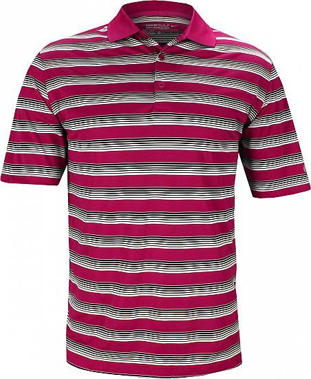 Nike Dri-FIT Tech Vent Stripe Golf Shirts - CLOSEOUTS