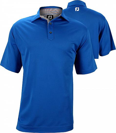 FootJoy Stretch Pique Multi Pinstripe Trim Golf Shirts - Marco Collection - ON SALE!