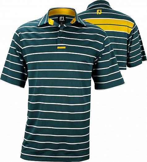 FootJoy Stretch Pique Stripe Engineered Back Golf Shirts - Sonoma Collection - ON SALE!