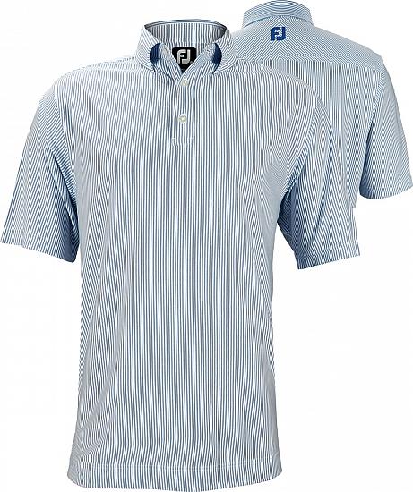 FootJoy Jacquard Oxford Stripe Golf Shirts - Marco Collection - ON SALE!