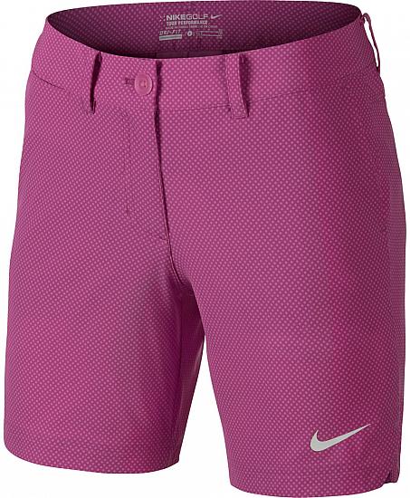 Nike Women's Dri-FIT Greens Dot Golf Shorts - CLEARANCE