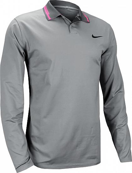Nike Dri-FIT Warm Inset Long Sleeve Golf Shirts - CLOSEOUTS