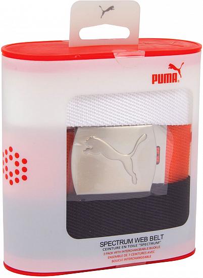 Puma Spectrum Junior Webbing Golf Belts - 3 Pack - ON SALE!