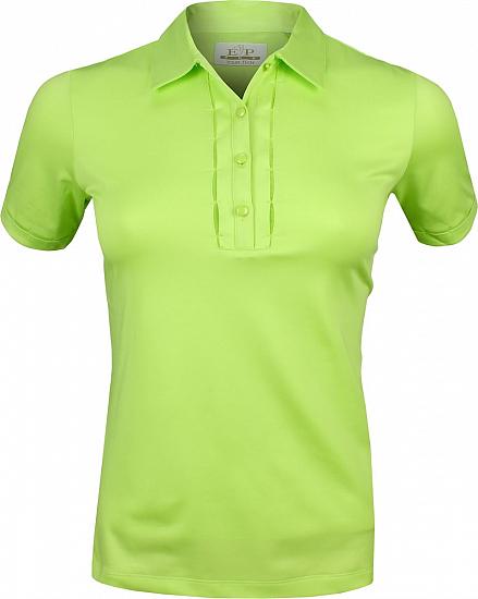 EP Pro Women's Tour-Tech Jersey Mesh Inset Golf Shirts - CLEARANCE