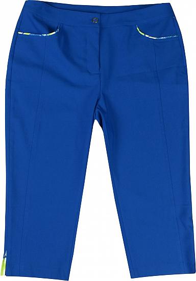 EP Pro Women's Stretch Micro Twill Golf Crop Pants - CLEARANCE