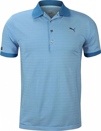 Puma Lux Micro Stripe Golf Shirts - CLEARANCE