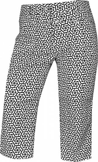 Nivo Women's Quick Dry Graphic Print Capri Golf Pants - CLEARANCE