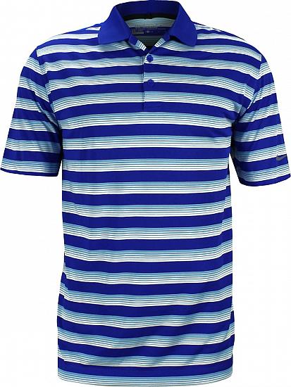 Nike Dri-FIT Tech Vent Stripe Golf Shirts - CLOSEOUTS
