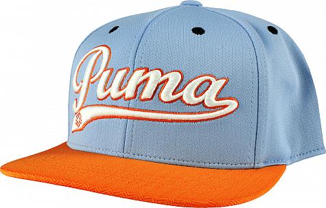 Puma Script Cool Cell Flat Bill Adjustable Junior Golf Hats - ON SALE!