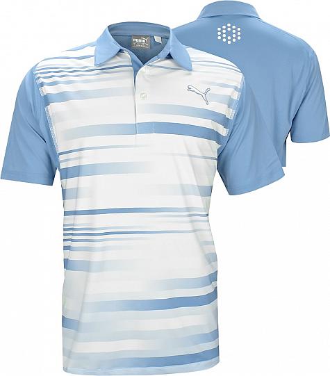 Puma GoTime Blur Stripe Golf Shirts - CLEARANCE