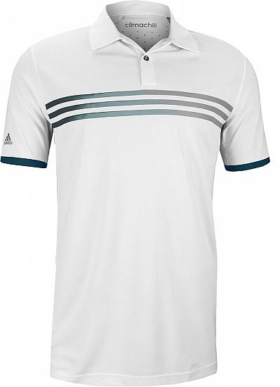 Adidas ClimaChill Gradient 3-Stripes Golf Shirts - ON SALE!
