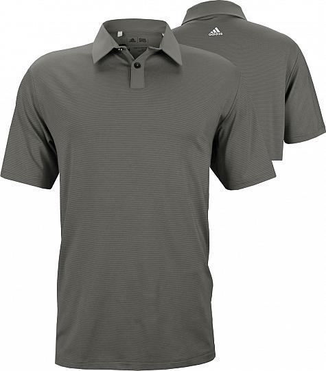 Adidas ClimaCool Tonal Stripe Golf Shirts - CLEARANCE