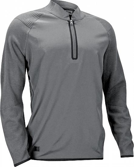 Adidas ClimaWarm Hybrid Half-Zip Golf Sweaters - CLEARANCE