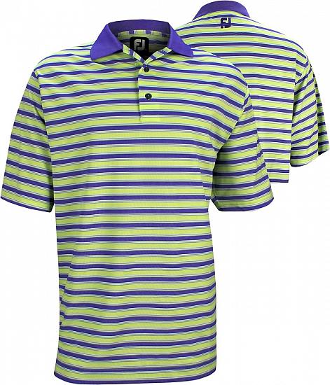 FootJoy Stretch Pique Multi Stripe Golf Shirts - Berkeley Collection