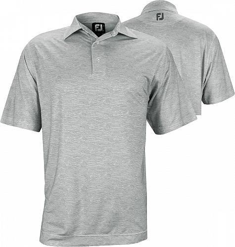 FootJoy Texture Print Lisle Self Collar Golf Shirts - Berkeley Collection - ON SALE!