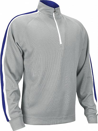 FootJoy Sleeve Stripe Flatback Rib Half-Zip Golf Pullovers - Berkeley Collection