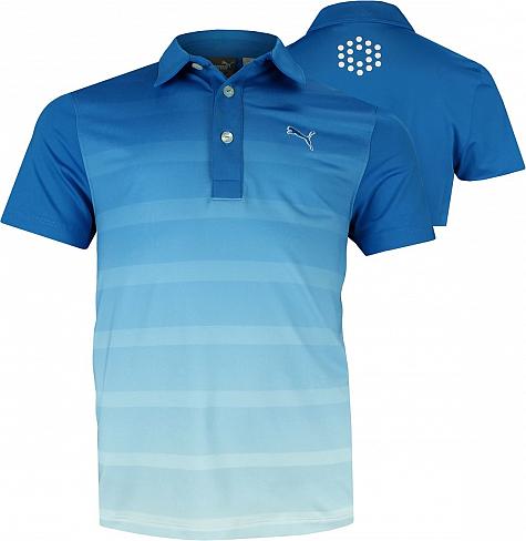 Puma GT Titan Stripe Junior Golf Shirts - ON SALE!