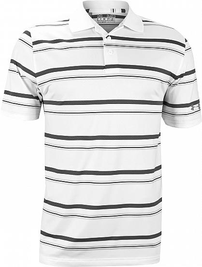 Under Armour Links Stripe Golf Shirts - CLEARANCE
