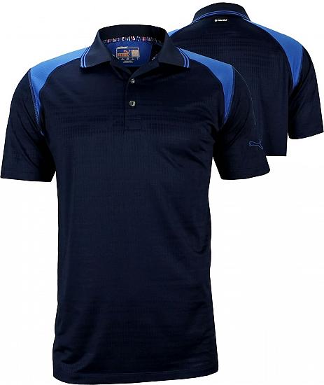 Puma Jacquard Golf Shirts - CLEARANCE