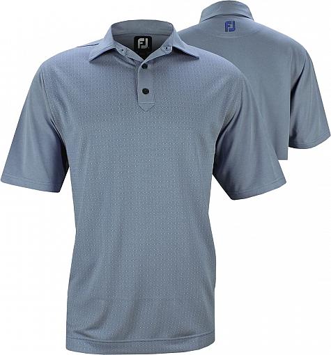 FootJoy Pindot Jacquard with Self Collar Golf Shirts - Jupiter Collection - ON SALE!