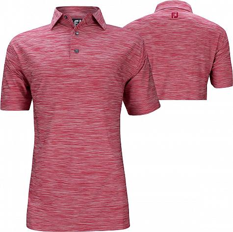 FootJoy ProDry Space Dye Lisle Self Collar Golf Shirts - FJ Tour Logo Available - Previous Season Style