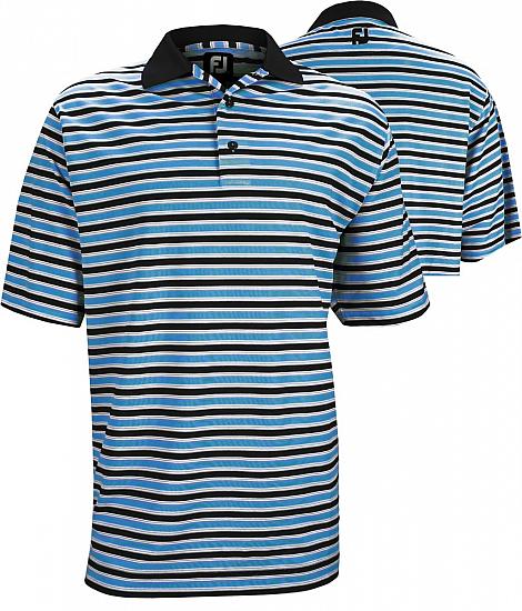 FootJoy Stretch Pique Multi Stripe Golf Shirts - Austin Collection - ON SALE!