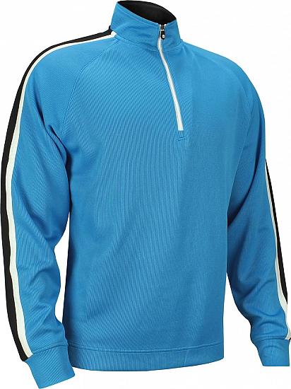 FootJoy Sleeve Stripe Flatback Rib Half-Zip Golf Pullovers - Austin Collection - ON SALE!