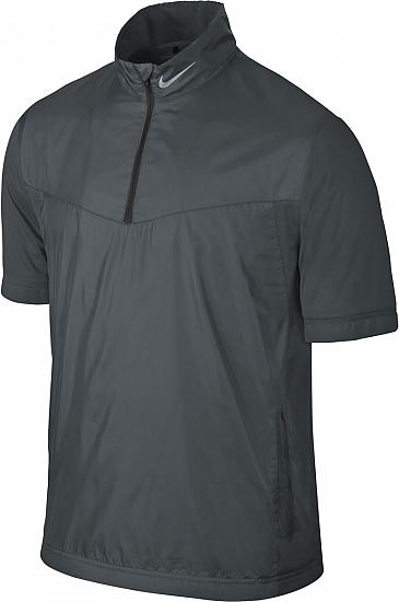 Nike Dri-FIT Shield Half-Zip Short Sleeve Golf Wind Jackets - CLOSEOUTS
