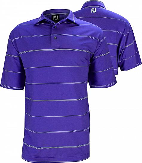 FootJoy Lisle Stripe Self Collar Golf Shirts - Berkeley Collection - ON SALE!