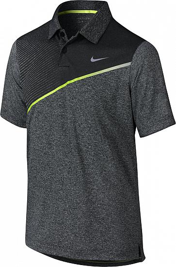 Nike Dri-FIT Momentum 26 Junior Golf Shirts - CLOSEOUTS