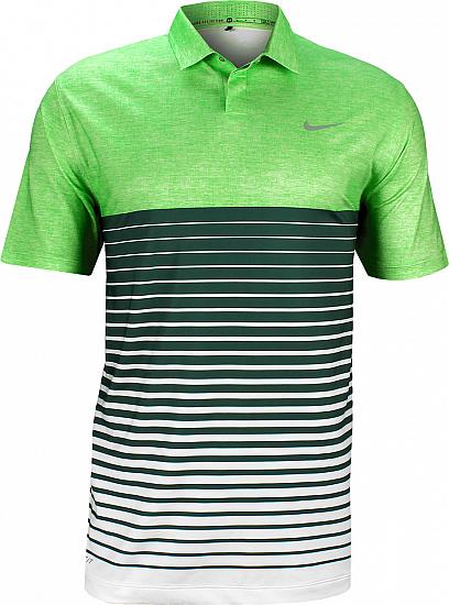 Nike Tiger Woods Dri-FIT Bold Stripe Golf Shirts - CLOSEOUTS