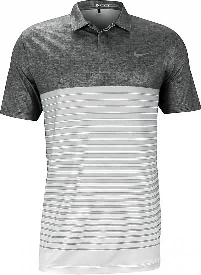 Nike Tiger Woods Dri-FIT Bold Stripe Golf Shirts - CLEARANCE