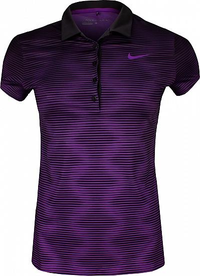 Nike Women's Dri-FIT Print 2.0 Golf Shirts - CLOSEOUTS