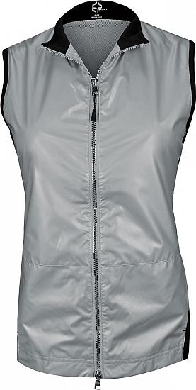 EP Sport Women's Mirrored Metallic Look Golf Vests - CLEARANCE