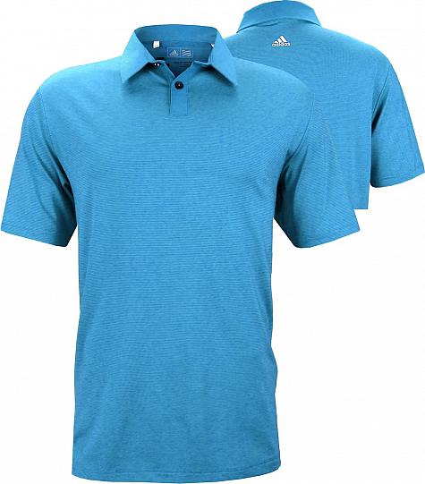 Adidas ClimaCool Tonal Stripe Golf Shirts - FINAL CLEARANCE