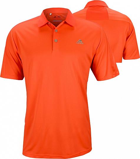 Adidas ClimaCool 3-Stripes Debossed Golf Shirts - CLEARANCE