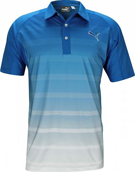 Puma Titan Stripe Golf Shirts - CLEARANCE
